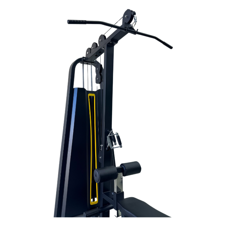 Lat Pulldown & Seated Row Machine (Weight Stack) Two Essential Back Builders